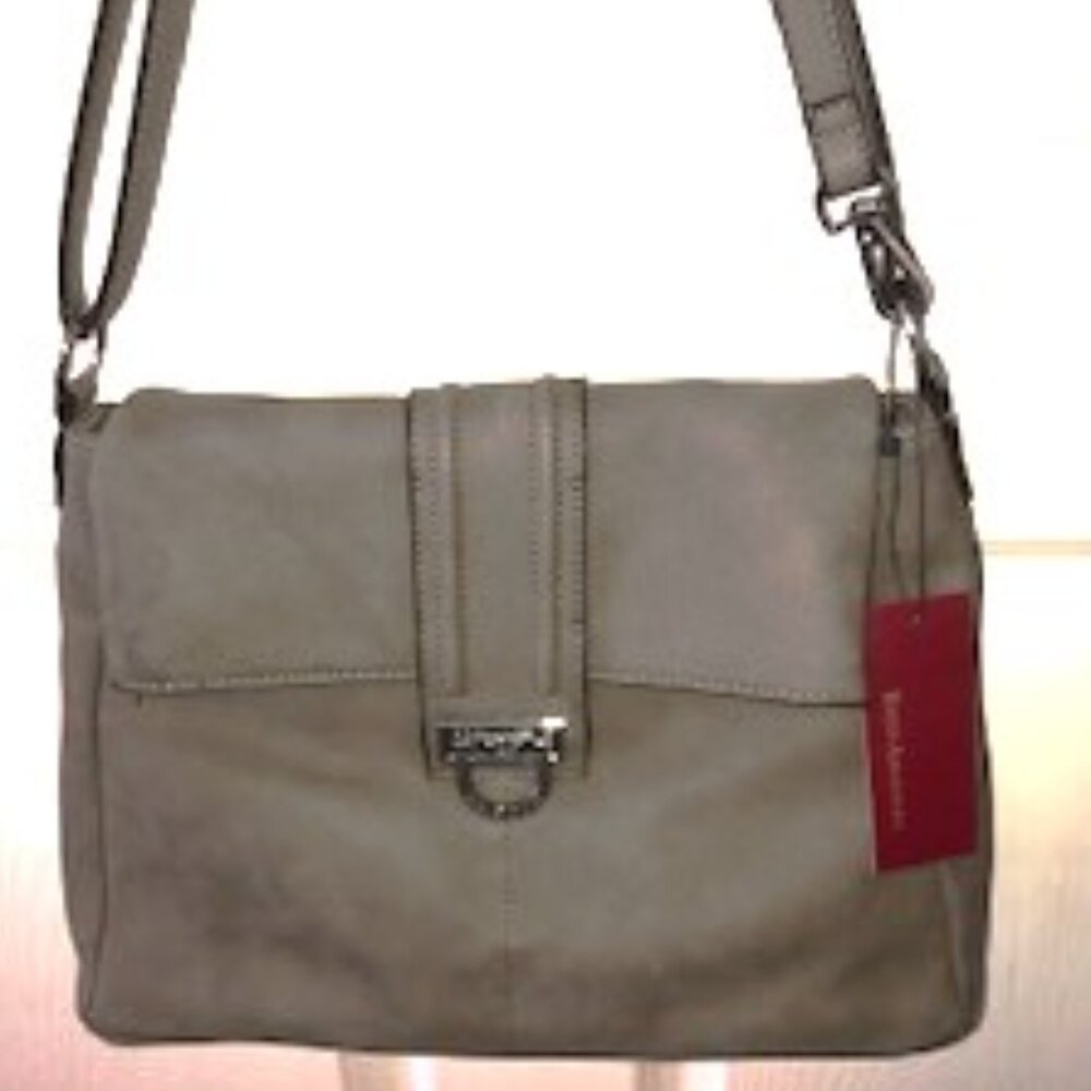 NWT Enzo Angiolini Slate Grey Hobo Bag MSRP $88